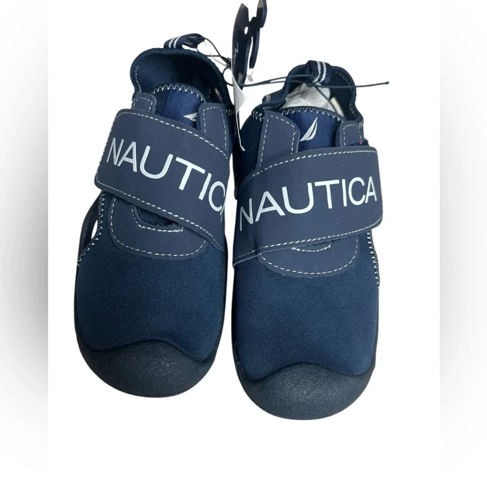 NWT Nautica Navy Neoprene Slip on Outdoor Water Shoe 12